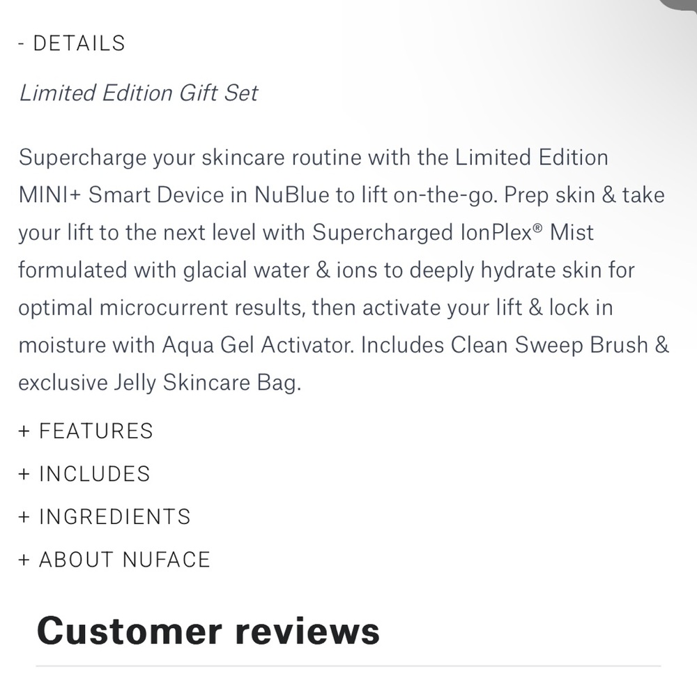 NuFace Mini+ Limited Edition Supercharged Skincare Routine Set - Sold Out - Picture 3 of 8